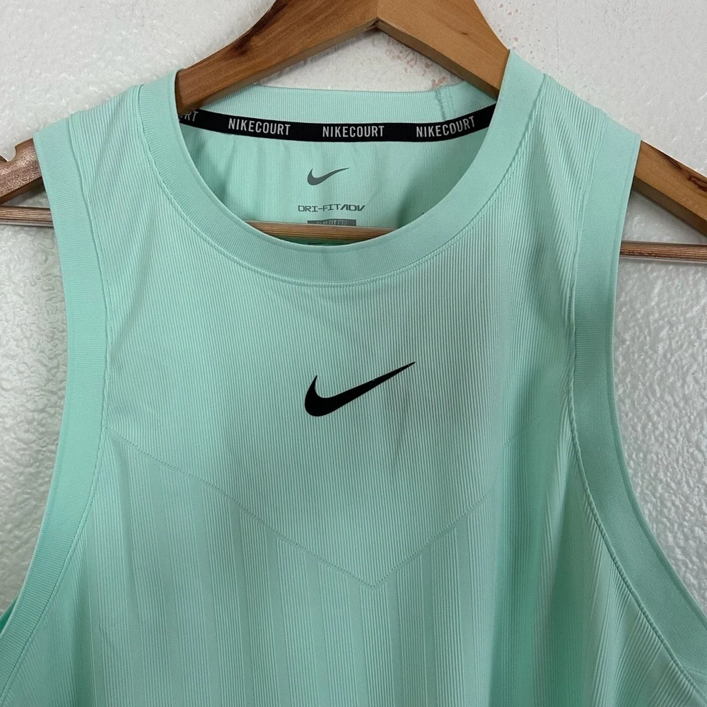 Nike Court Slam ADV Tennis Tank Top Carlos Alcaraz US Open HM6724 Men Size Small